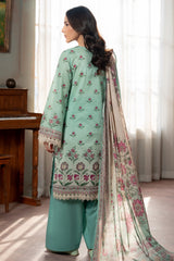 Zellbury Unstitched 3 Piece Lawn Edit 3 Suit-WUS26X30684