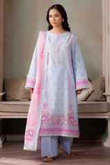 Zellbury Unstitched 3 Piece Lawn Edit 3 Suit-WUS26X30694