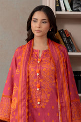 Zellbury Unstitched 3 Piece Lawn Vol-03 Suit-WUS26X30697