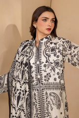 Zellbury Unstitched 3 Piece Lawn Edit 4 Suit-WUS26X30745