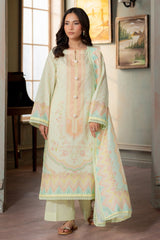 Zellbury Unstitched 3 Piece Lawn Edit 3 Suit-WUS26X30746