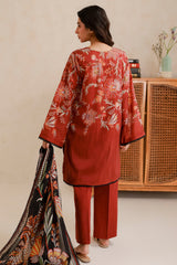 Zellbury Unstitched 3 Piece Lawn Edit 3 Suit-WUS26X30750