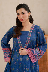 Zellbury Unstitched 3 Piece Lawn Edit 4 Suit-WUS26X30756