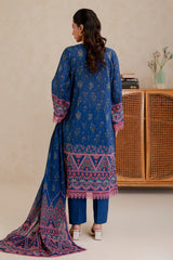 Zellbury Unstitched 3 Piece Lawn Edit 4 Suit-WUS26X30756