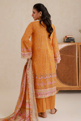 Zellbury Unstitched 3 Piece Lawn Edit 3 Suit-WUS26X30758