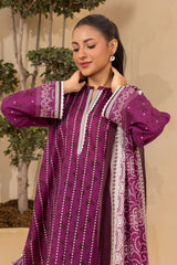 Zellbury Unstitched 3 Piece Digital Printed Lawn Suit-WUS26X30761
