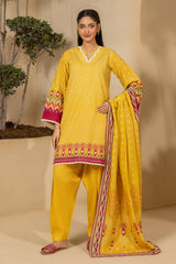 Zellbury Unstitched 3 Piece Lawn Edit 4 Suit-WUS26X30763