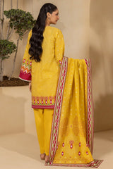 Zellbury Unstitched 3 Piece Lawn Edit 3 Suit-WUS26X30763