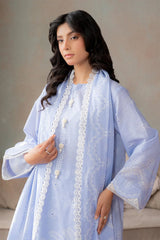 Zellbury Unstitched 3 Piece Lawn Vol-03 Suit-WUS26X30765