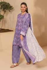 Zellbury Unstitched 3 Piece Lawn Suit-WUS-30768