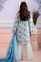 Zellbury Unstitched 3 Piece Lawn Edit 3 Suit-WUS26X30813