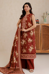 Zellbury Unstitched 3 Piece Lawn Edit 3 Suit-WUS26X30819