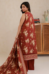 Zellbury Unstitched 3 Piece Lawn Edit 3 Suit-WUS26X30819