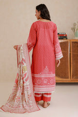 Zellbury Unstitched 3 Piece Lawn Edit 4 Suit-WUS26X30823