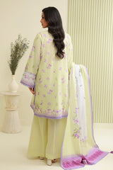 Zellbury Unstitched 3 Piece Lawn Edit 5 Suit-WUS26X30828