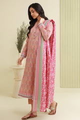 Zellbury Unstitched 3 Piece Lawn Edit 3 Suit-WUS26X30878