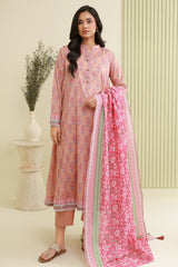 Zellbury Unstitched 3 Piece Lawn Edit 3 Suit-WUS26X30878