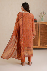 Zellbury Unstitched 3 Piece Lawn Edit 5 Suit-WUS26X30881