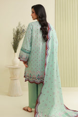 Zellbury Unstitched 3 Piece Lawn Edit 4 Suit-WUS26X30882