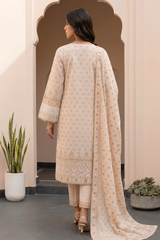Zellbury Unstitched 3 Piece Lawn Vol-06 Suit-WUS26X30900