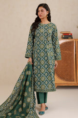 Zellbury Unstitched 3 Piece Lawn Edit 3 Suit-WUS26X30947