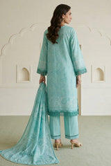 Zellbury Unstitched 3 Piece Lawn Edit 6 Suit-WUS26X30954