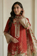 Zellbury Unstitched 3 Piece Lawn Edit 6 Suit-WUS26X31006