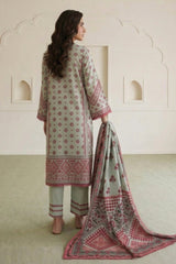 Zellbury Unstitched 3 Piece Lawn Edit 6 Suit-WUS26X31008