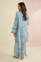 Zellbury Unstitched 3 Piece Lawn Edit 4 Suit-WUS26X31009