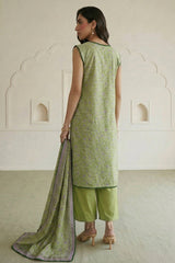 Zellbury Unstitched 3 Piece Lawn Edit 6 Suit-WUS26X31086
