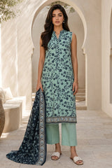Zellbury Unstitched 3 Piece Lawn Edit 6 Suit-WUS26X38048