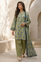 Zellbury Unstitched 3 Piece Lawn Edit 6 Suit-WUS26X38050