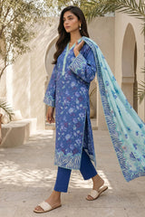 Zellbury Unstitched 3 Piece Lawn Edit 6 Suit-WUS26X38051