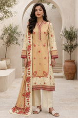 Zellbury Unstitched 3 Piece Lawn Edit 6 Suit-WUS26X38057