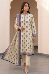 Zellbury Unstitched 3 Piece Lawn Edit 6 Suit-WUS26X38065