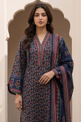 Zellbury Unstitched 3 Piece Lawn Edit 5 Suit-WUS26X38101