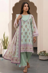 Zellbury Unstitched 3 Piece Lawn Edit 5 Suit-WUS26X38102