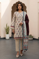 Zellbury Unstitched 3 Piece Lawn Edit 5 Suit-WUS26X38108