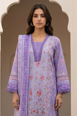 Zellbury Unstitched 3 Piece Lawn Edit 5 Suit-WUS26X38112