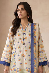 Zellbury Unstitched 3 Piece Lawn Edit 5 Suit-WUS26X38114