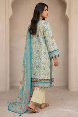Zellbury Unstitched 3 Piece Lawn Edit 6 Suit-WUS26X38115