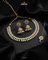 Magnificent Tonal Arch Bridal Set - Zeesy Jewellery
