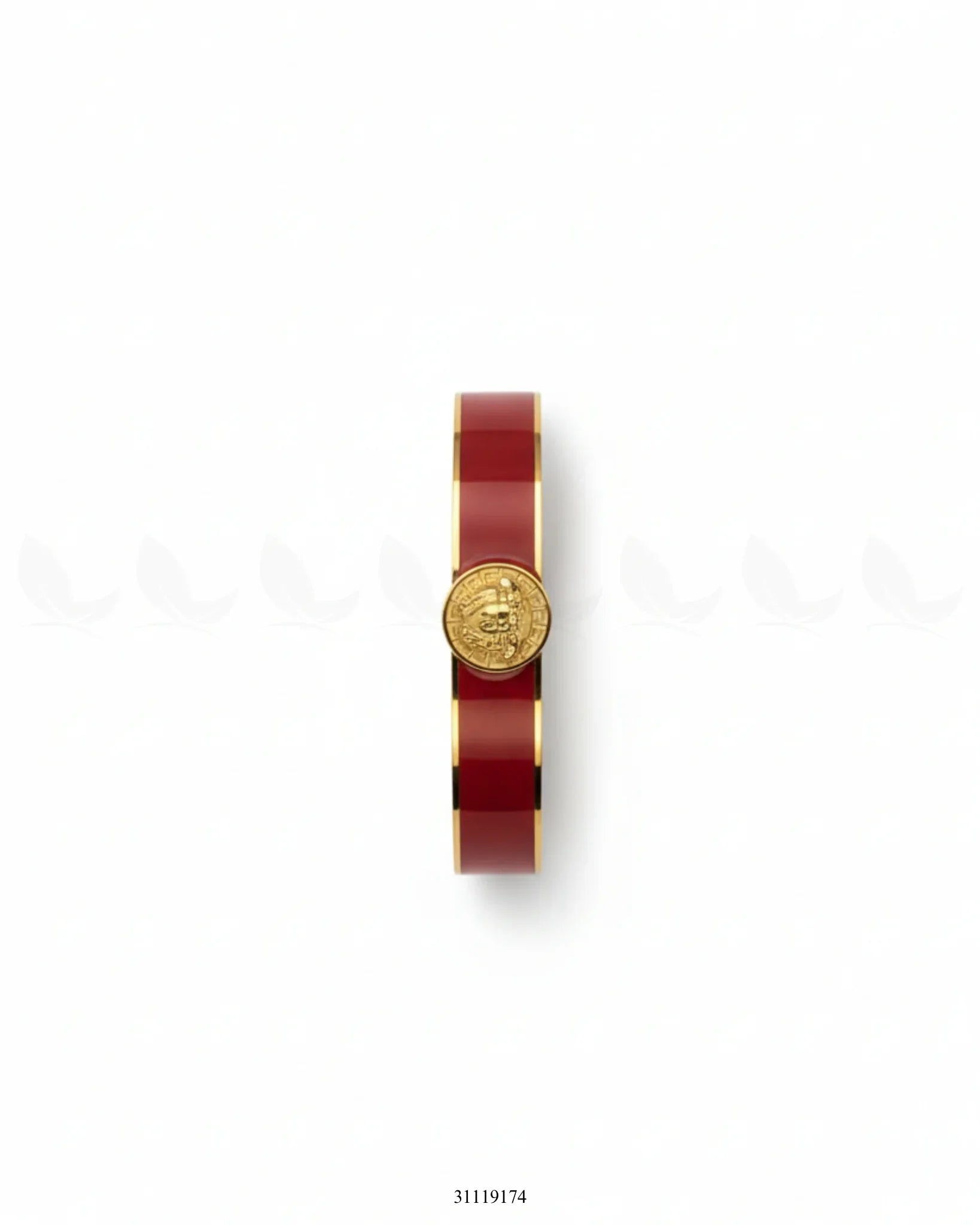 Weave Intricate Stainless Steel Bracelet Golden Red - Zeesy Jewellery