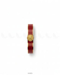 Weave Intricate Stainless Steel Bracelet Golden Red - Zeesy Jewellery