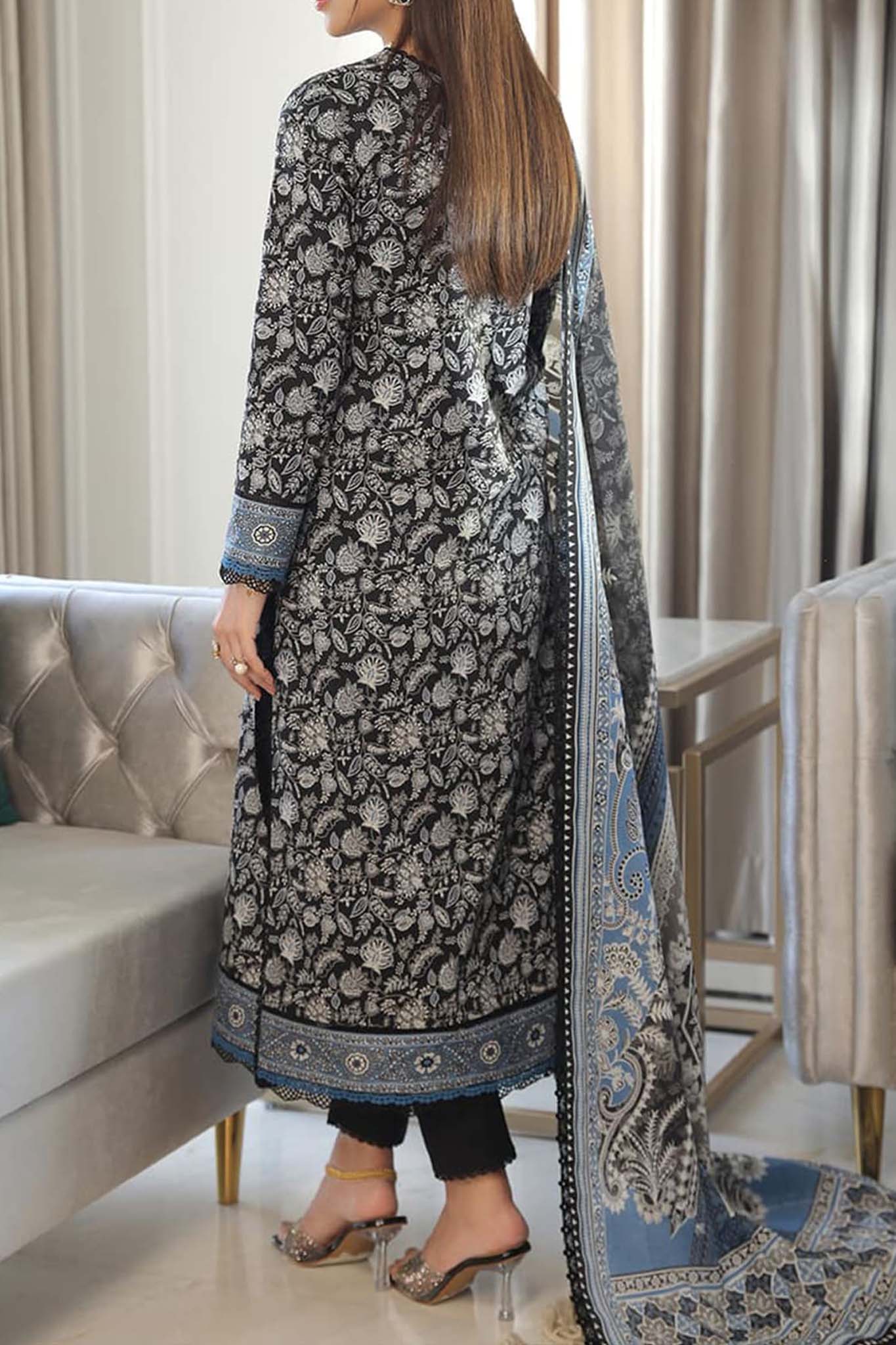 Aira by Asim Jofa Unstitched 2 Piece Eid Collection'2023-AJAI-40