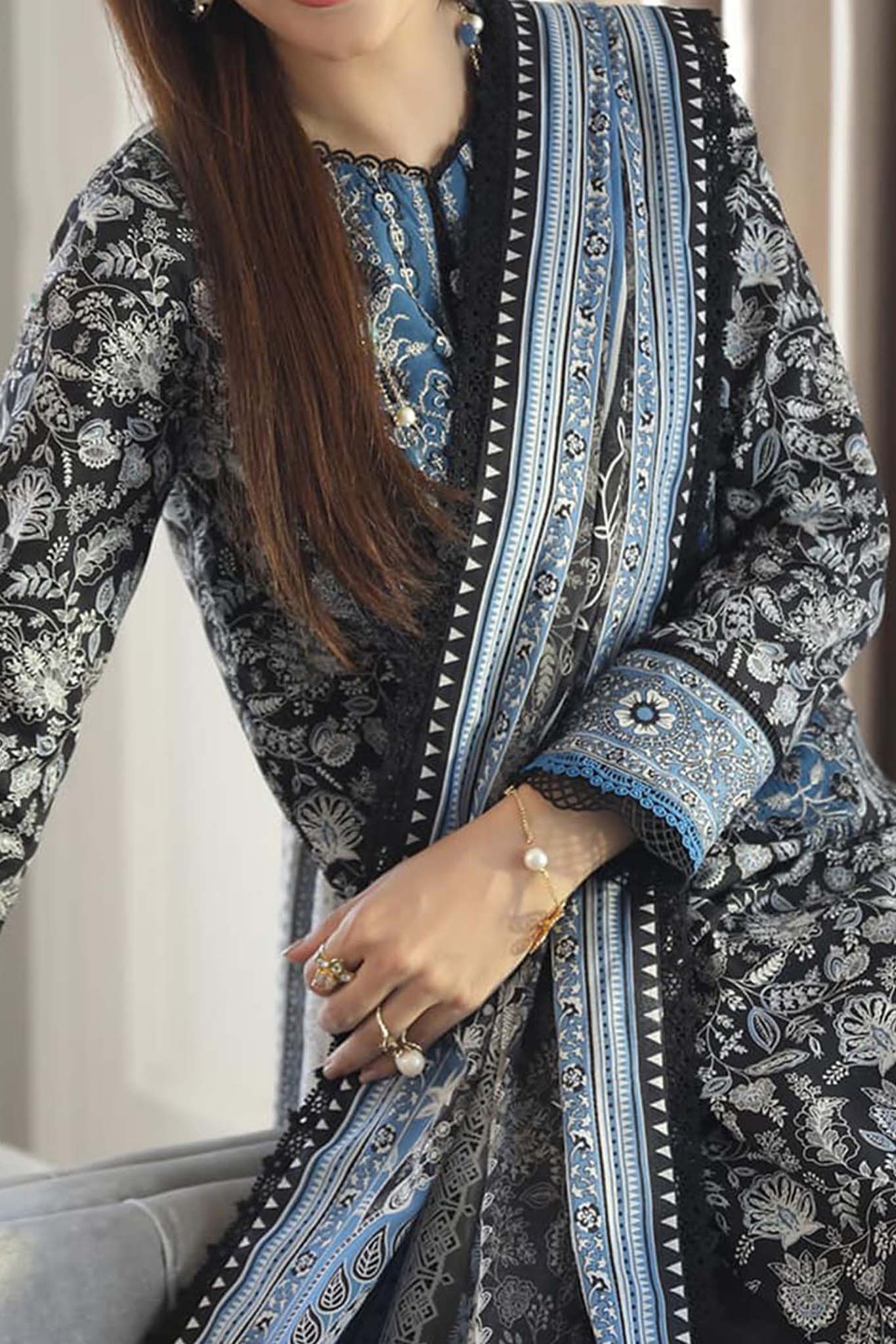Aira by Asim Jofa Unstitched 2 Piece Eid Collection'2023-AJAI-40