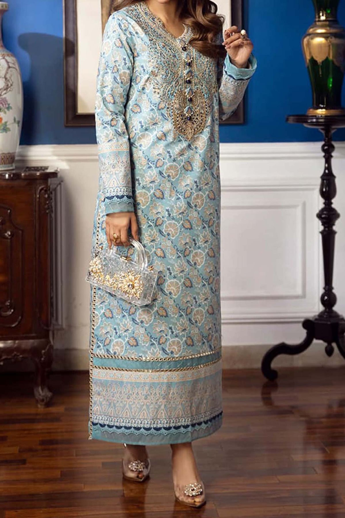 Aira by Asim Jofa Unstitched 2 Piece Eid Collection'2023-AJAI-29