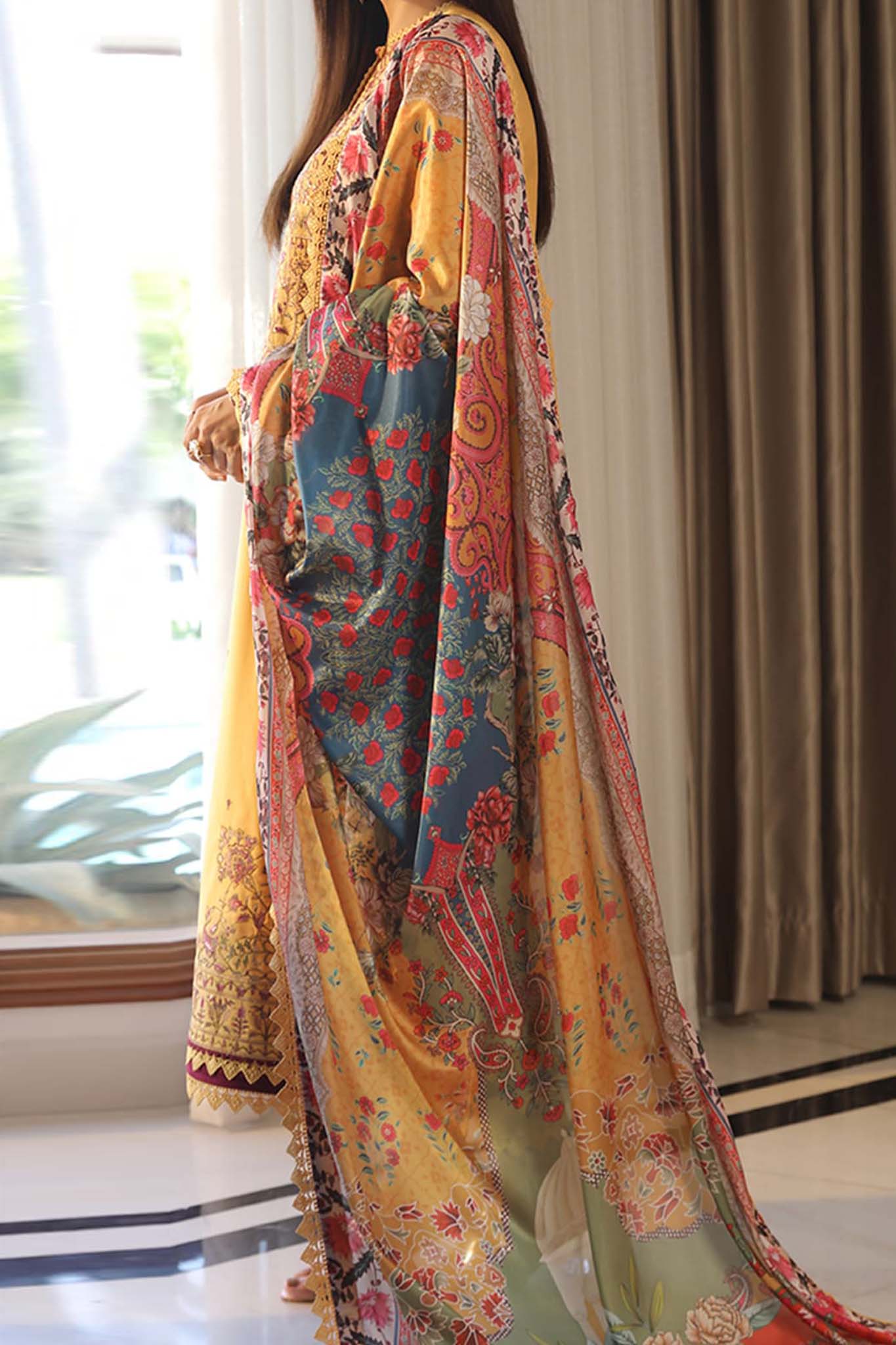 Aira by Asim Jofa Unstitched 3 Piece Eid Collection'2023-AJAI-22