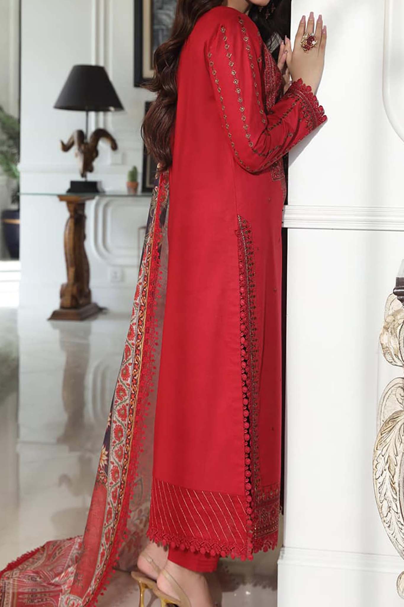 Aira by Asim Jofa Unstitched 3 Piece Eid Collection'2023-AJAI-15