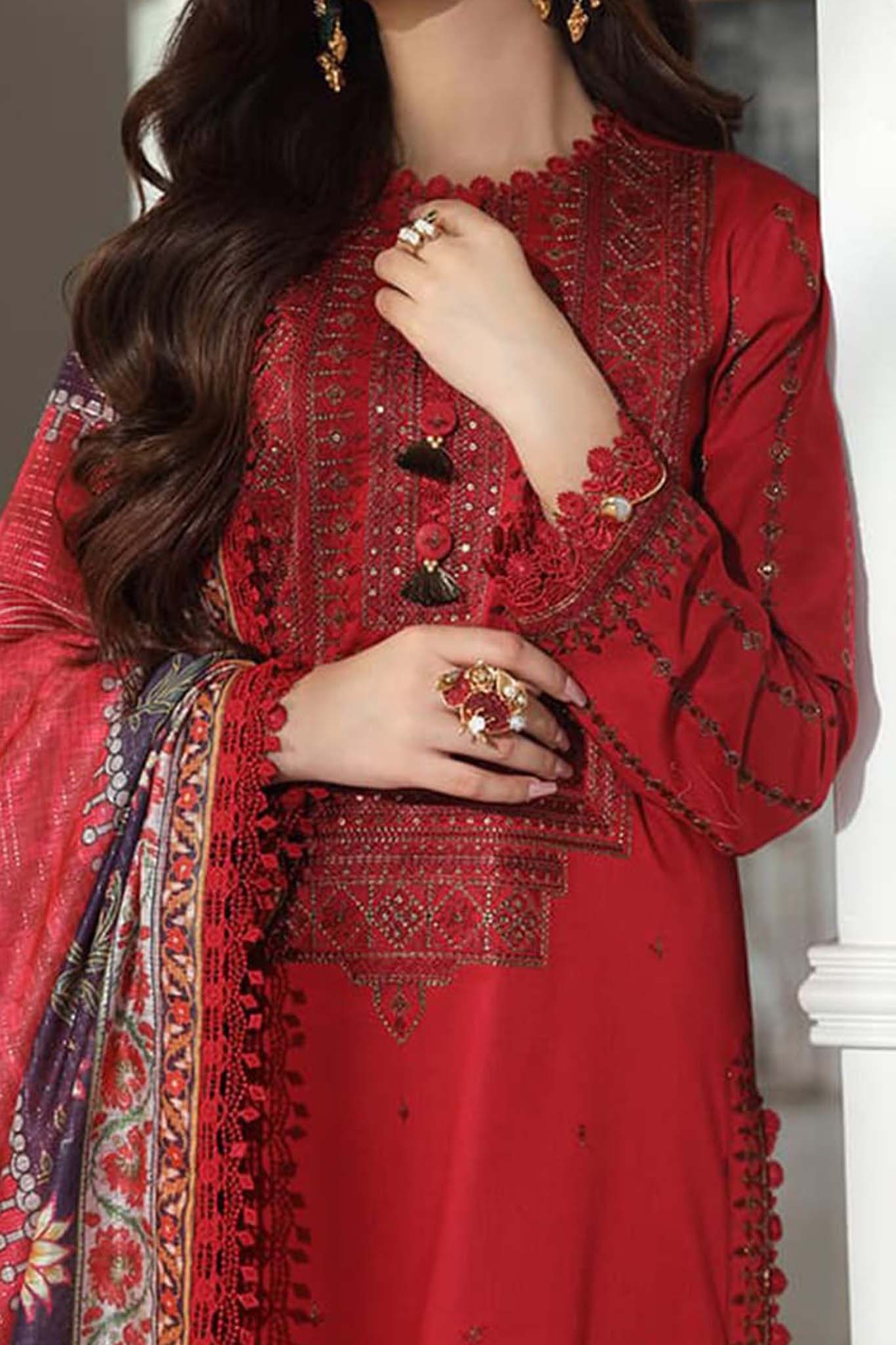 Aira by Asim Jofa Unstitched 3 Piece Eid Collection'2023-AJAI-15